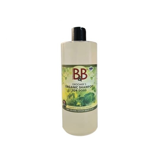 B&B - Økologisk Melisse 2 i 1 Hundeshampoo 750 ml