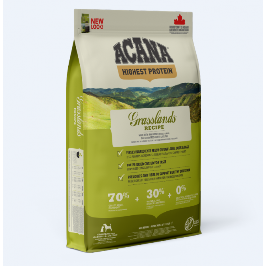 Acana - Grasslands Highest Protein - Hundefoder - 11,4 Kg