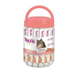 Truly - Cat Creamy Lickable Salmon & Cranberry 420g