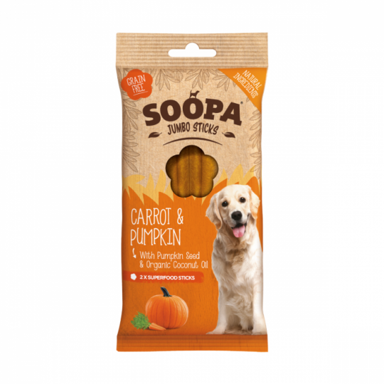 SOOPA - Jumbo Sticks Carrot & Pumpkin 170g