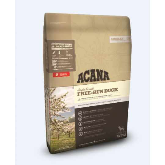 Acana - Duck & Pear - Hundefoder - 11,4 Kg