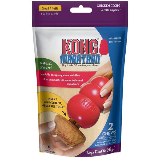 KONG - MARATHON 2-pak Kylling SMALL 5.1x4.5cm