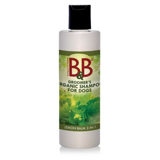 B&B - Økologisk Melisse 2 i 1 Hundeshampoo 250 ml