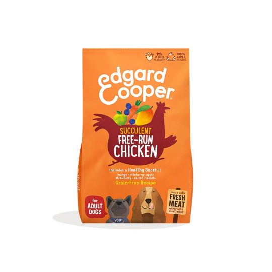 Edgard Cooper - Fresh Free-run Kylling, Adult 2,5kg - 5425039485010