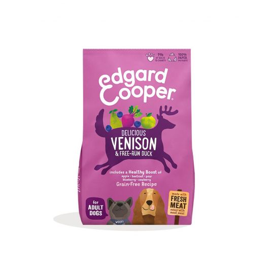 Edgard Cooper - Fresh Venison & Free-run And, Adult 7kg - 5425039485140