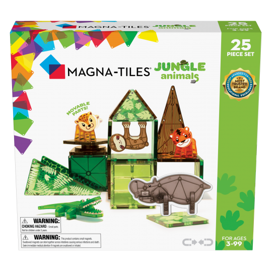 Magna-Tiles - Jungle Animals 25 pcs set - 90222