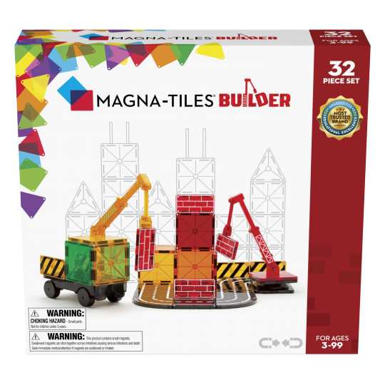 Magna-Tiles - Builder 32 pcs set - 90226