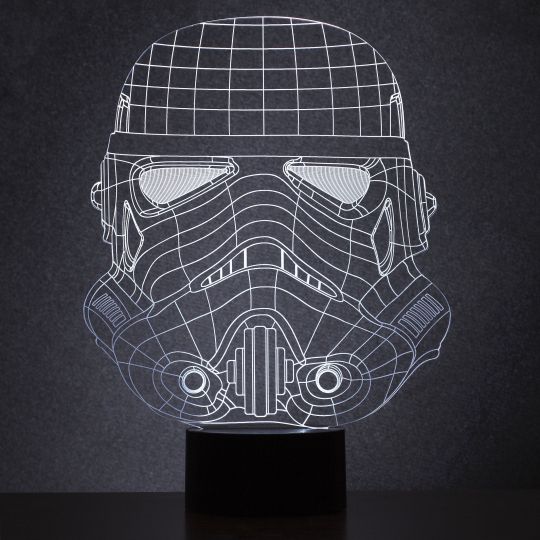 Storm Trooper Wire Framed Light