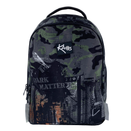 KAOS - Skoletaske 2-i-1 36L - Dark Matter