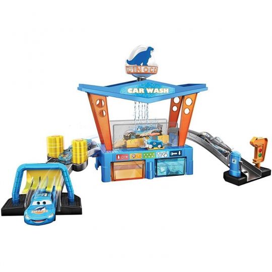 Disney Cars - Color Change Dinoco Car Wash Legesæt GTK91