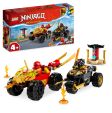 LEGO Ninjago - Kai og Ras' bil- og motorcykelkamp 71789