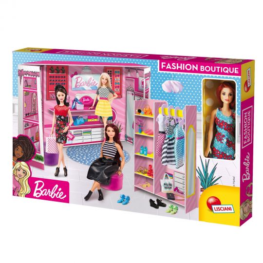 Barbie - Fashion Butik med Dukke