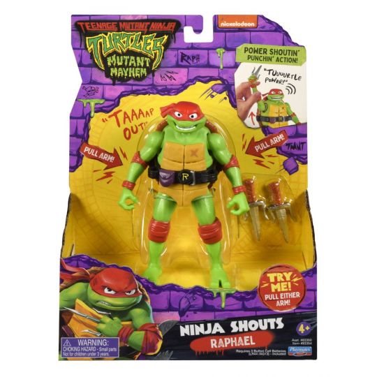 Turtles Mutant Mayhem - Power Sounds 14cm - Raphael