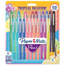 Papermate - 24 Flair filt tuscher - Tropiske farver