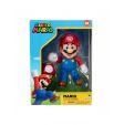 Super Mario + Super Svamp - 10 cm figur - Eksklusiv bokssæt + tilbehør