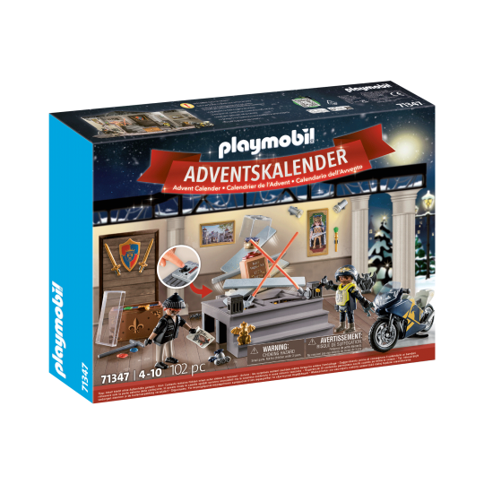 Playmobil - Julekalender Politi Museumstyveri 71347