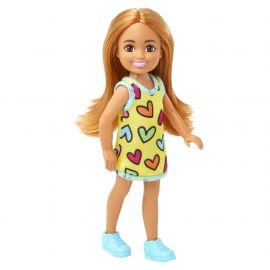 Barbie - Chelsea and Friends Doll - Heart-Print Dress  HNY57