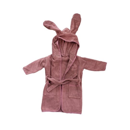 Markland - Pure Muslin Robe - Dusty Rose