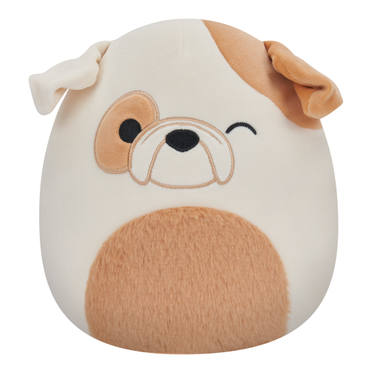 Squishmallow - 19cm Plys - Brock The Winking Bulldog