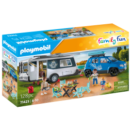 Playmobil - Campingvogn med bil 71423