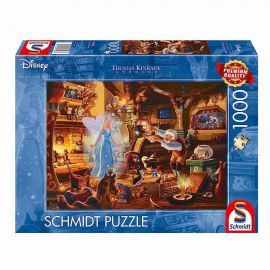 Schmidt - Thomas Kinkade Disney - Geppettos Pinocchio 1000 brikker