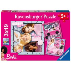 Ravensburger - Puslespil Barbie 3x49 brikker