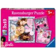 Ravensburger - Puslespil Barbie 3x49 brikker