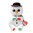 Ty Plush - Beanie Bellies Winter Collection - Weatherby The Snowman Regular TY41286