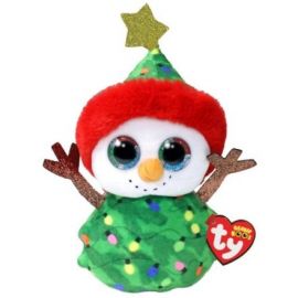 Ty Plush - Beanie Boos Winter Collection - Garland The Snowman Regular