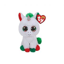 Ty Bamse - Beanie Boos Vinter Kollektion - Snowfall Jule Enhjørningen Regular