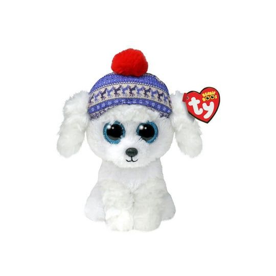 Ty Plush - Beanie Boos Winter Collection - Sleighbell The Dog Regular