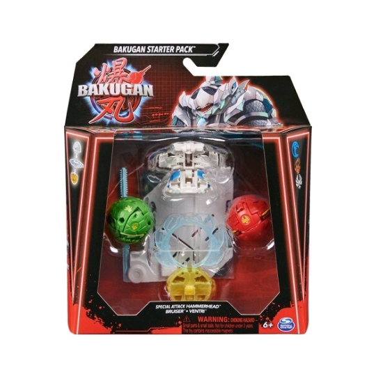 Bakugan - Special Attack Hammerhead w/Bruiser & Ventri