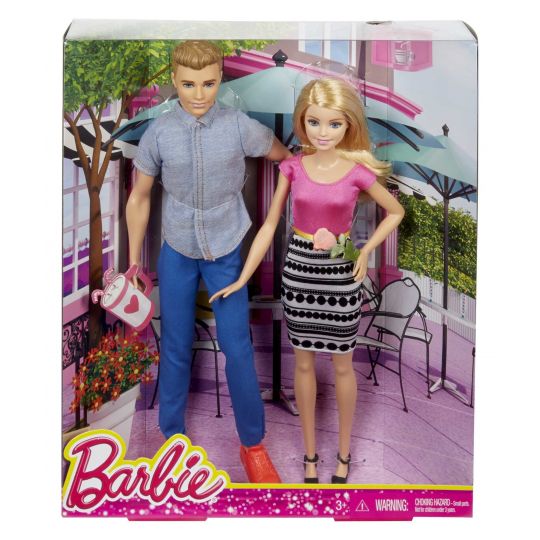 Barbie - Barbie and Ken Doll pack DLH76