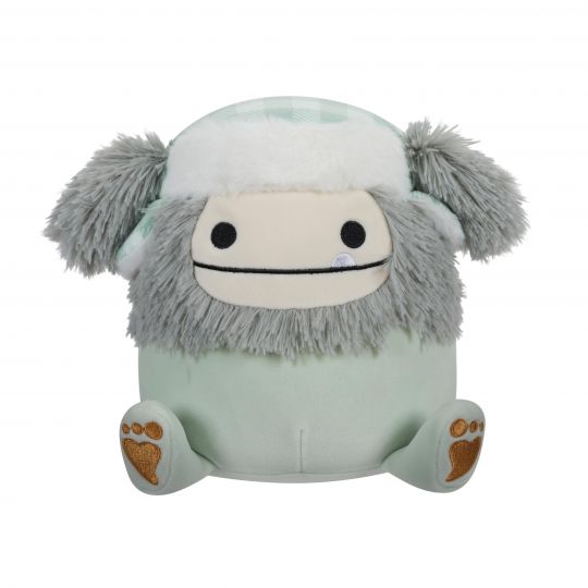 Squishmallows - 19 cm Christmas - Evita The Grey Bigfoot 23598