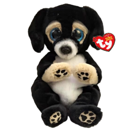 TY Bamse - Beanie Bellies - Ranger Den Sorte Hund Regular