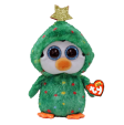 Ty Plush - Beanie Boos Winter Collection - Noel The Christmas Penguin Regular