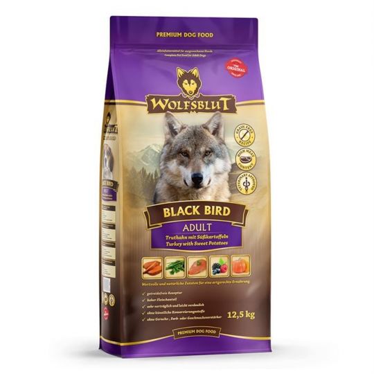 Wolfsblut - Hundefoder Black bird med Kalkun 12,5 kg