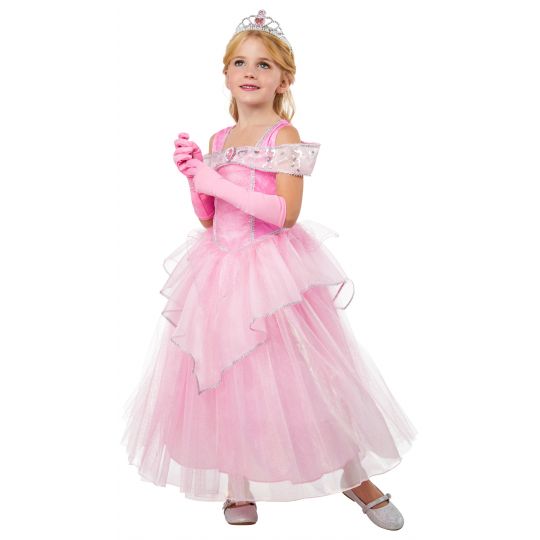 Rubies - Deluxe Dress - Pink Princess 116 cm