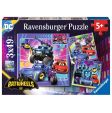 Ravensburger - Puslespil Batwheels 3x49 brikker