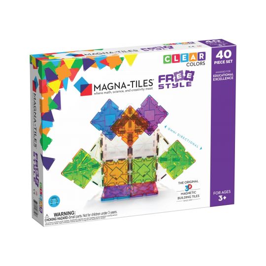 MAGNA-TILES® Freestyle Deluxe sæt 40 stk