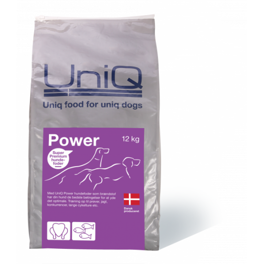 UniQ - Hundefoder Power Adult 12 kg