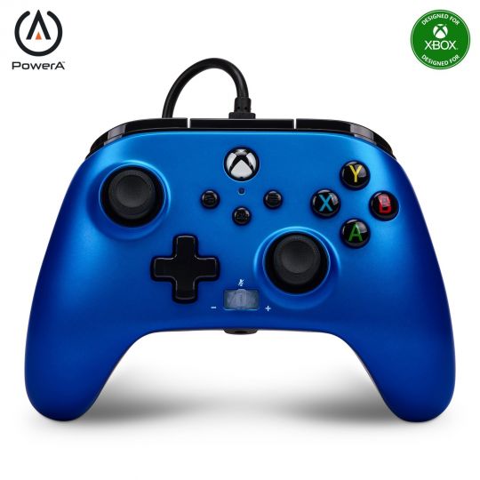 PowerA Enhanced Wired Controller - Xbox Series X/S - Sapphire Fade