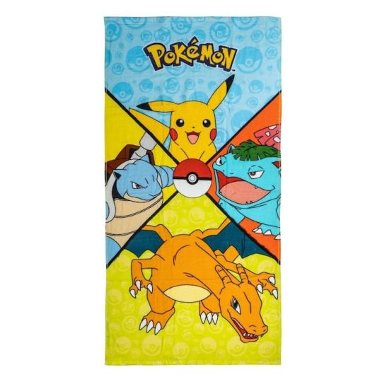 Håndklæde - 70 x 140 cm - Pokémon