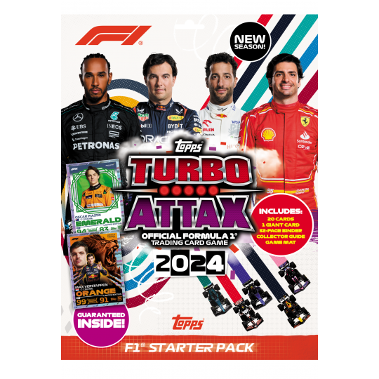 Topps - FORMULA 1 TURBO ATTAX STARTER PACK