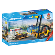 Playmobil - Gaffeltruck med last 71528