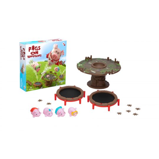 Games - Pigs on Trampolines