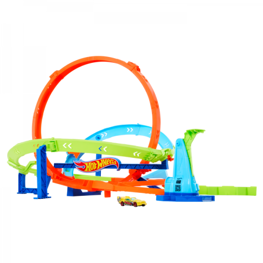 Hot Wheels - Action Loop Cyclone Challenge Track Set HTK16