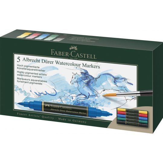 Faber-Castell - Watercolour marker A.Dürer 5 pcs 160305