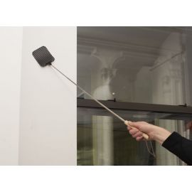 Extendable Fly Swatter Asst Bk/Gr