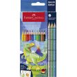 Faber-Castell - CP Colour Grip dinosaurus 10+3 201545